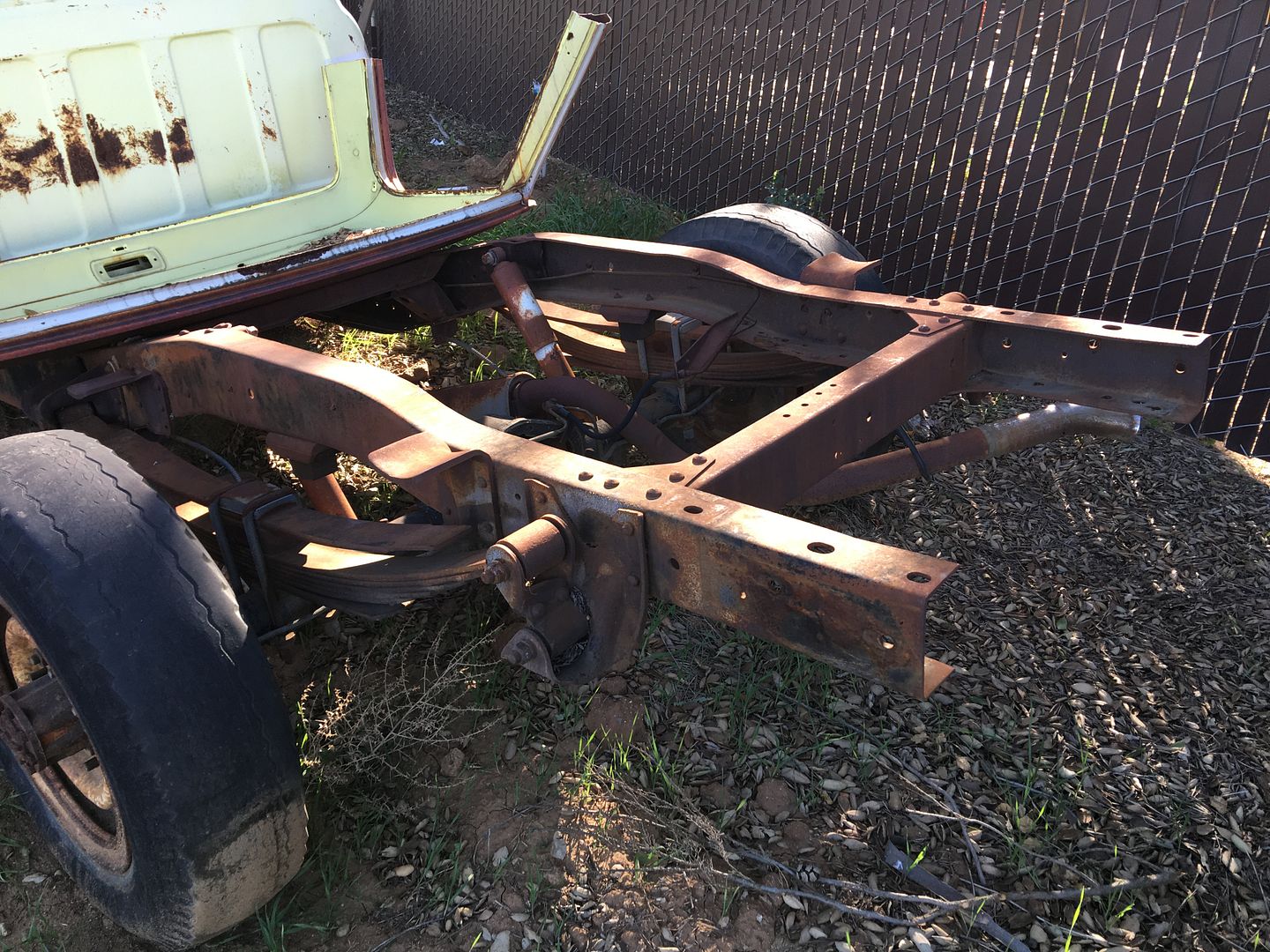 CA 1972 Longhorn Chassis and Suspension Part Out The 1947 Present